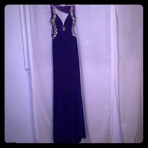 Night Moves Dress Beautiful center of Attention Stunning Purple Night Dr…